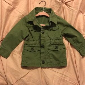 Olive green jacket